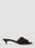 Bottega Veneta Padded Kitten Heel Mules Blue bov0252067