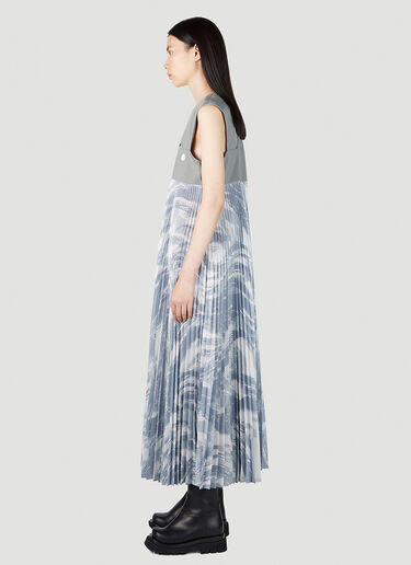 Pleated Dress 4 Moncler Hyke Pleated Dress Grey mhy0251005