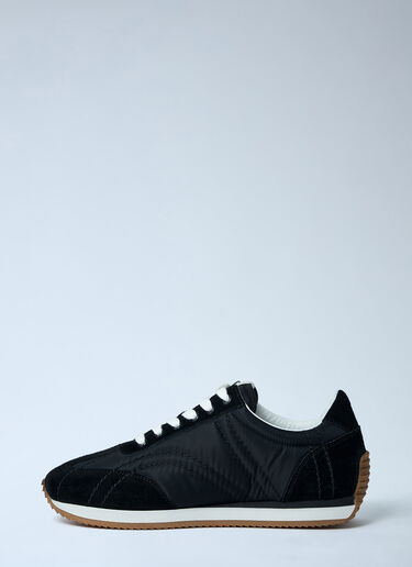 TOTEME Signature Sport Low-Top Sneakers Black tot0263057