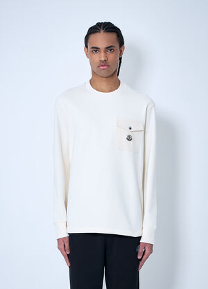 Moncler Logo Patch Sweatshirt Navy mon0159012