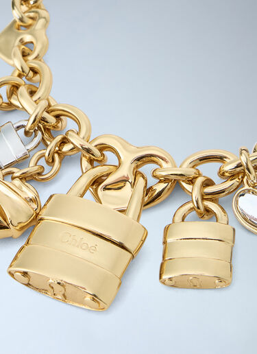 LN-CC® - Chloé: The Chloé Paddington Necklace - Gold Chloé The Chloé Paddington Necklace Gold chl0265066
