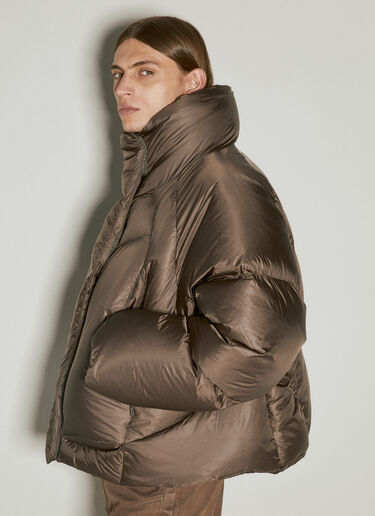 Entire Studios UVR Puffer Down Jacket Brown ent0153003