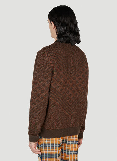 Wales Bonner Henri Sweater Brown wbn0152003