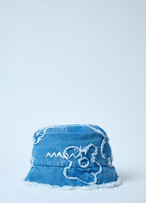 Marni デニム バケットハット  ブルー mni0259013