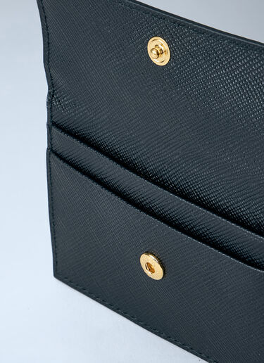 Saffiano Card Holder Prada Saffiano Card Holder Black pra0264201