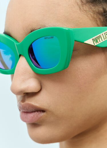 Poppy Lissiman Heyuboy Sunglasses Green ppl0253003