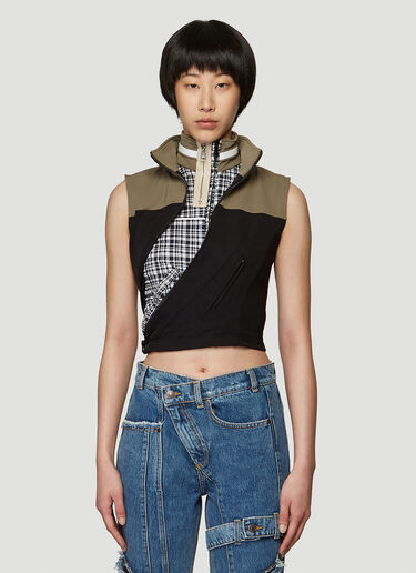 Ottolinger Cropped Ski Top Black ott0238009