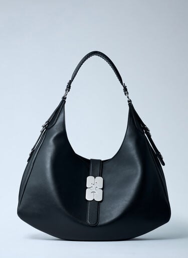 Large Kat Shoulder Bag GANNI Large Kat Shoulder Bag Black gan0262025