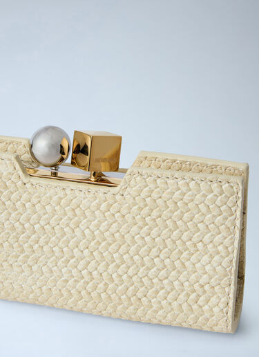 Jacquemus The Poireau Clutch Bag Green jac0264045