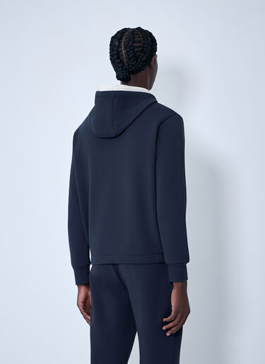 Moncler Zip-Up Cardigan Navy mon0163041