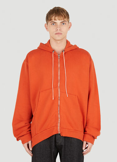 Camiel Fortgens Zip Hooded Sweatshirt Orange caf0150002