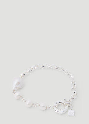 Pearl Octopuss.y Pearl Chain Bracelet Silver prl0355003
