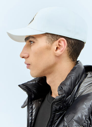 Moncler 徽标贴饰棒球帽 白色 mon0157059