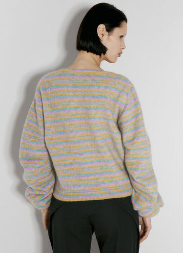 Kiko Kostadinov Striped Curl Sweater Multicolour kko0254010