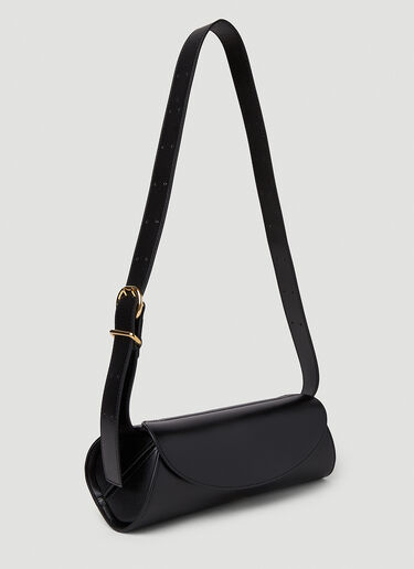 Jil Sander Cannolo Small Shoulder Bag Black jil0251018