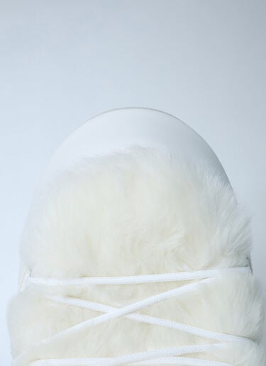 MB Icon Faux-Fur Boots Moon Boot MB Icon Faux-Fur Boots White mnb0362007