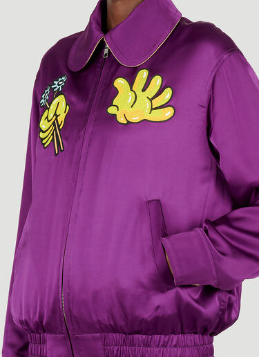 Kenzo Boke Boy Reversible Jacket Purple knz0252021