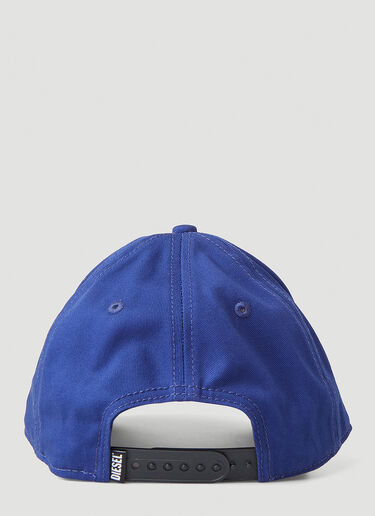 Diesel Logo Embroidery Baseball Cap Blue dsl0149001