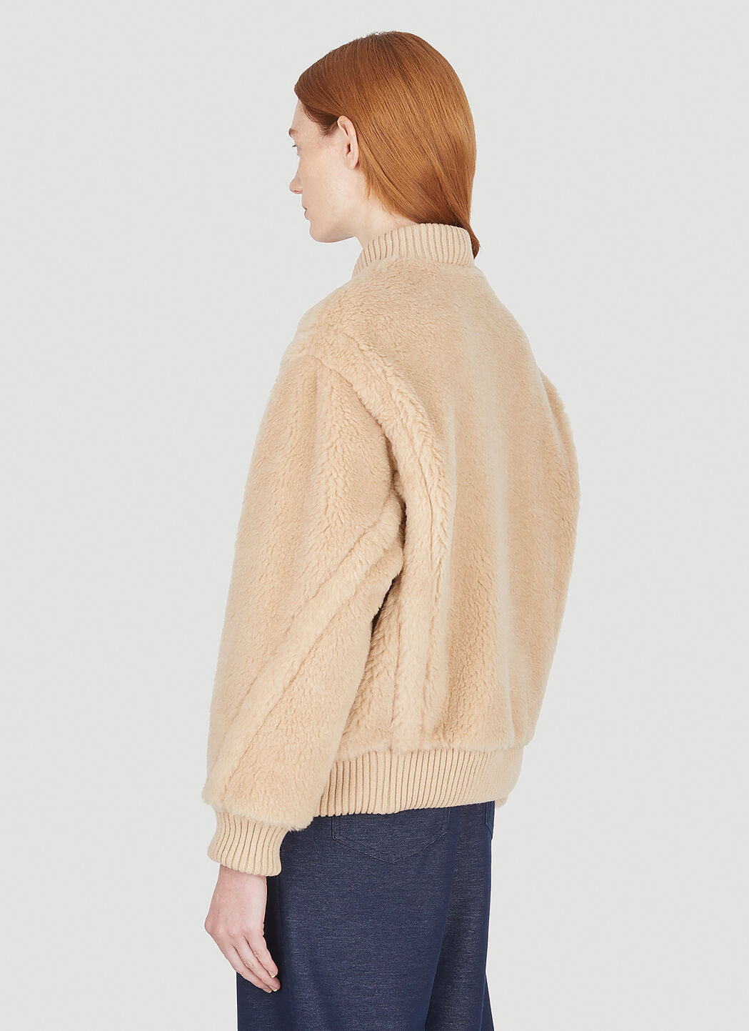 Vince teddy bomber shop