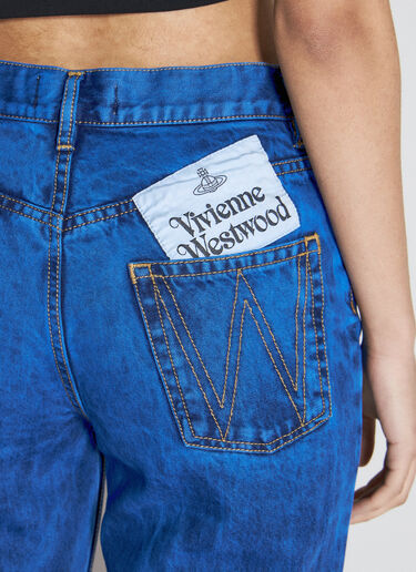 Vivienne Westwood Ray 牛仔裤  蓝色 vvw0255045