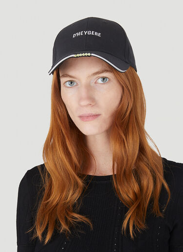 D'heygere Light Up Baseball Cap Black hey0346015