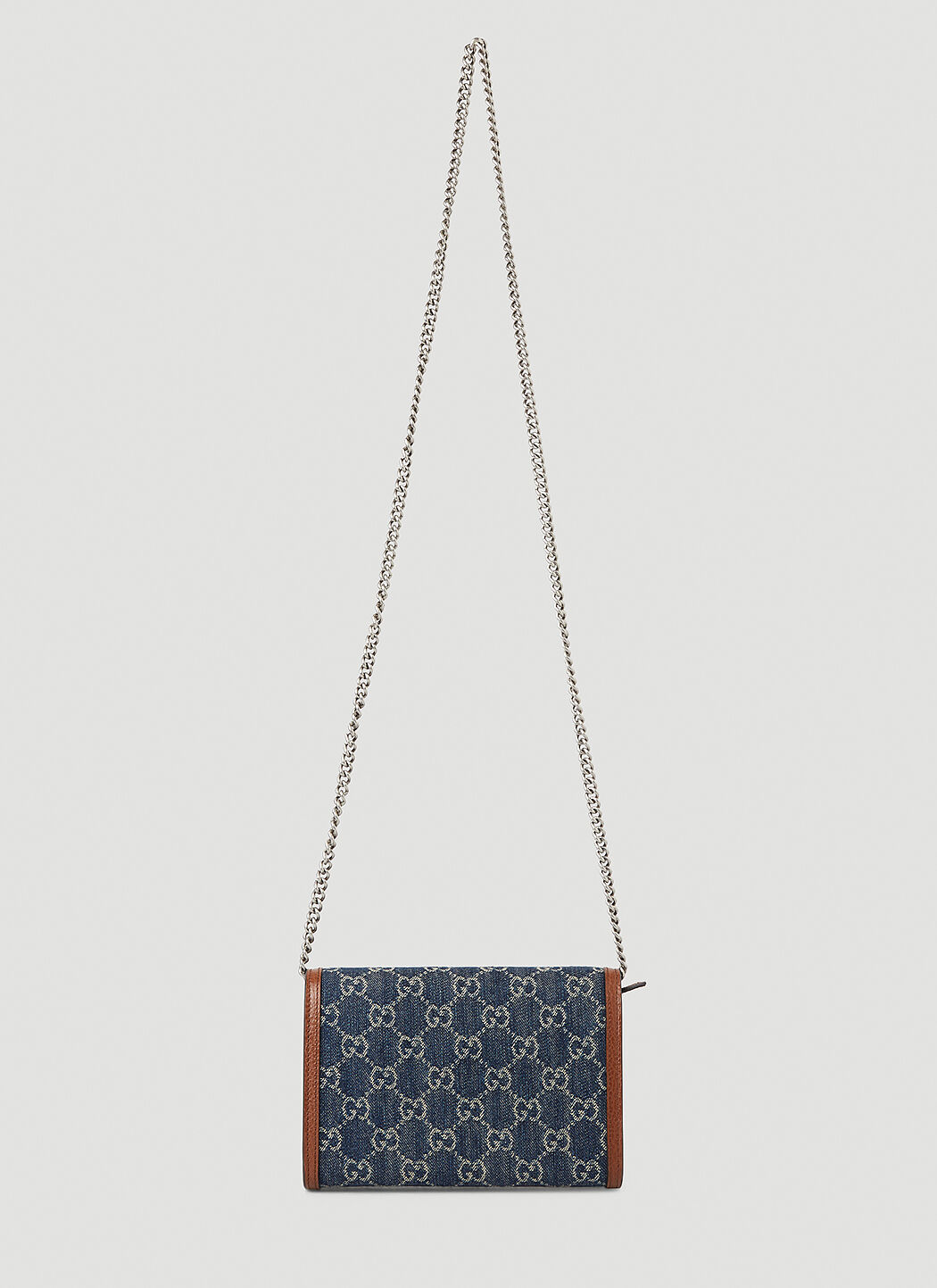Gucci Dionysus Mini Denim Shoulder Bag in Blue LN CC