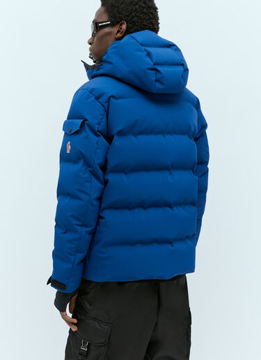 Moncler Grenoble 몬트제테크 쇼트 다운 재킷  블루 mog0153014