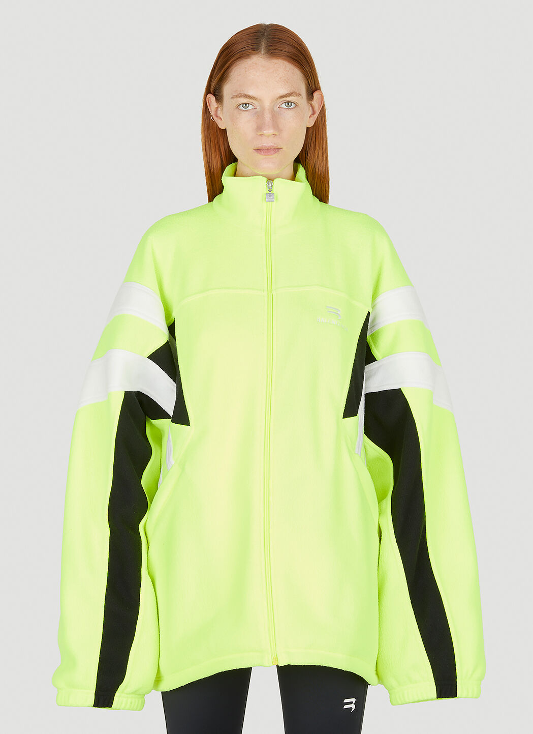 Balenciaga windbreaker hotsell womens yellow
