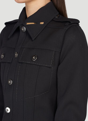 Bottega Veneta Military Jacket  Black bov0246057