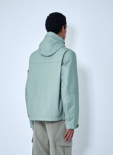 Stone Island Short Parka Jacket Green sto0164007