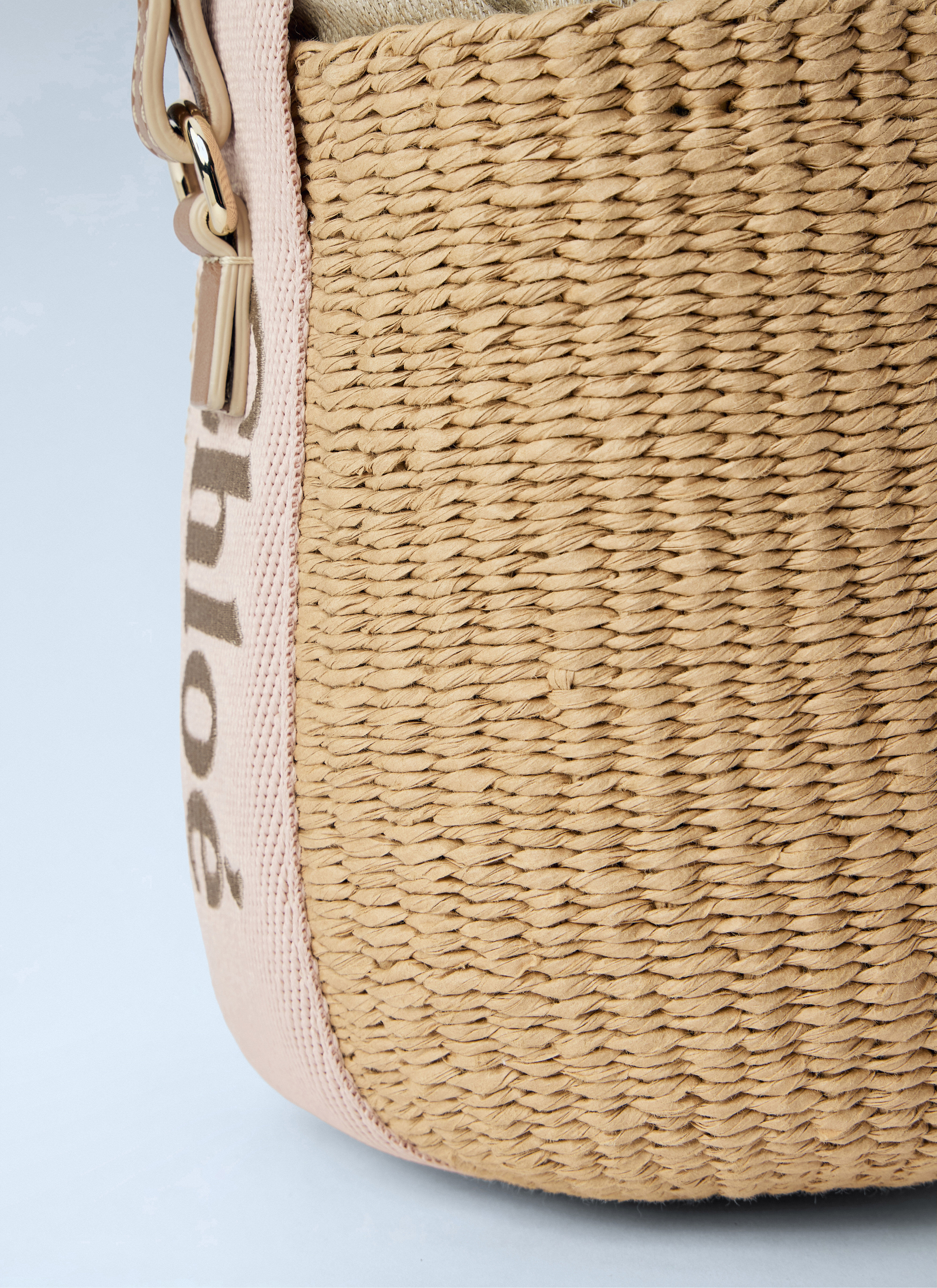 Chloé Women's' Small Woody Basket Bag in Beige | LN-CC®