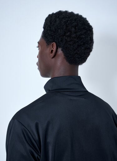 MM6 Maison Margiela Zip-Front Jacket Black mmm0164003