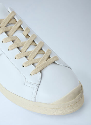 Jil Sander Leather Sports Sneakers White jil0165011