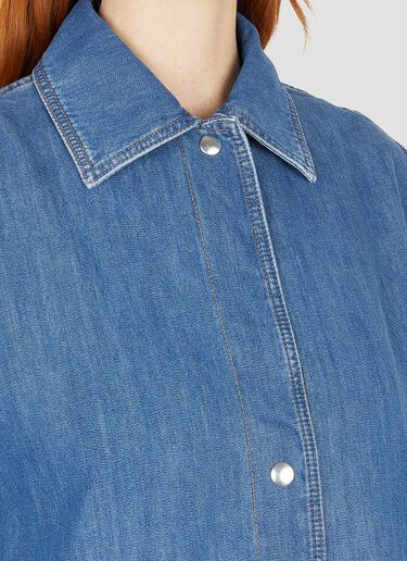 TOTEME Denim Overshirt Blue tot0251023