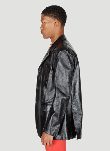 Leather Blazer Marni Leather Blazer Black mni0152004