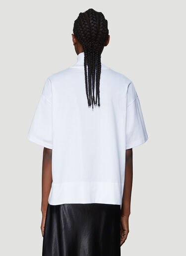 Acne Studios Stand Collar T-Shirt White acn0238026