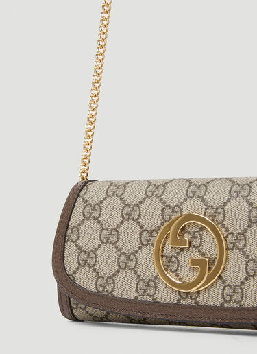Gucci Blondie Continental Chain Wallet Brown guc0253222