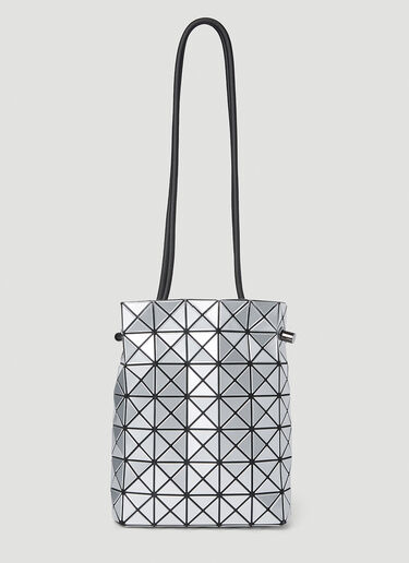 Bao Bao Issey Miyake Wring Bucket Shoulder Bag Silver bao0252007