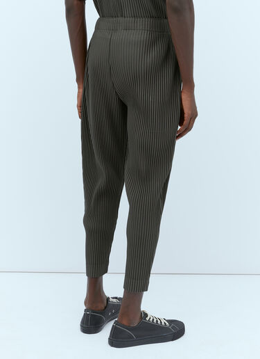 MC July Pleated Knit Pants Homme Plissé Issey Miyake MC July Pleated Knit Pants Brown hmp0154002