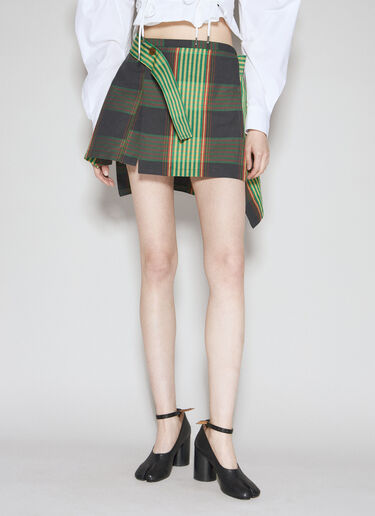 Vivienne Westwood Meghan Kilt Green vvw0256022