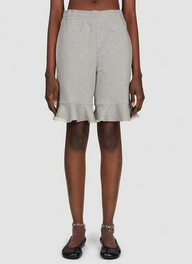 ラッフルトラックショートパンツ JW Anderson ラッフルトラックショートパンツ グレー jwa0253006