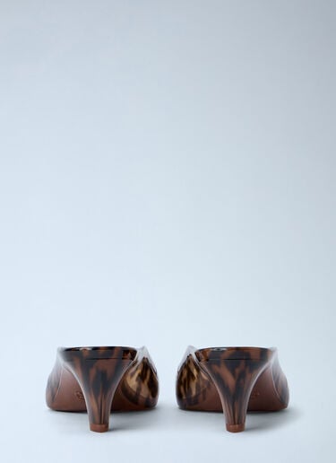 Chloé Jelly Mules Brown chl0265034