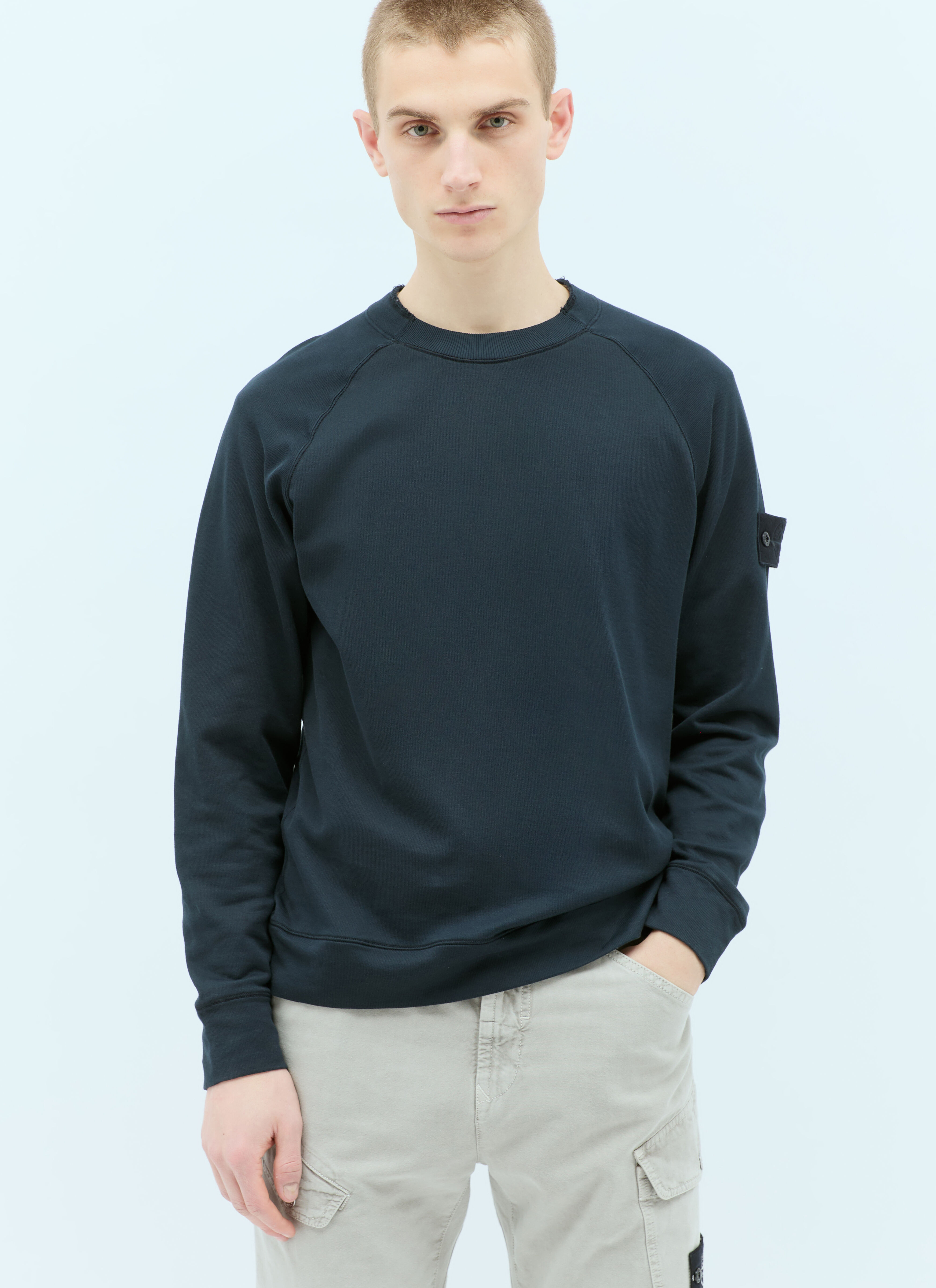 Stone Island Ghost Sweatshirt in Navy LN CC