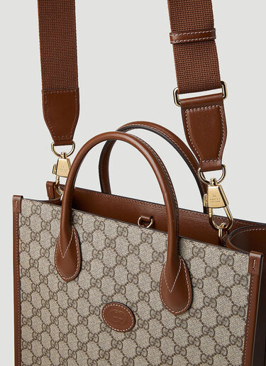 Gucci Interlocking G Medium Tote Bag Beige guc0152253