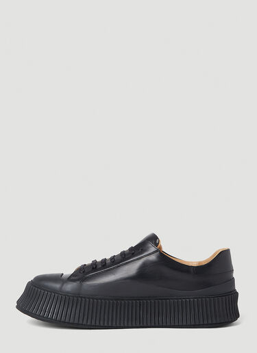Jil Sander Chunky Low Top Sneakers Black jil0153013