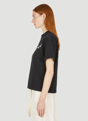 Soulland Anya Balder Logo T-Shirt Black sld0249001