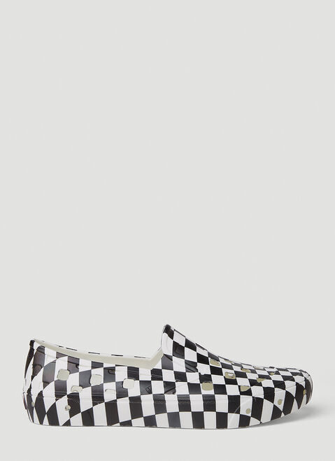Vans x WP TRK Checkerboard Slip Ons Black vwp0153001