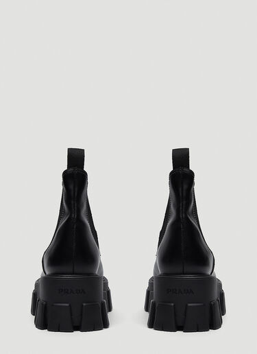 Prada Monolith 踝靴 黑 pra0241040