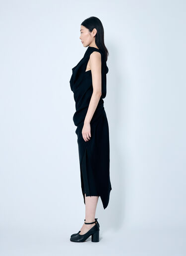 Issey Miyake Entwine Maxi Dress Black ism0259004