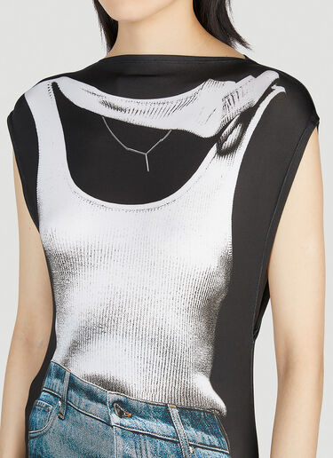 Y/Project x Jean Paul Gaultier Trompe L'Oeil Pant Dress Black jpg0252013